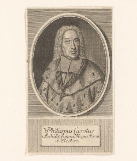 Portrait of Philipp Karl von Eltz-Kempenich