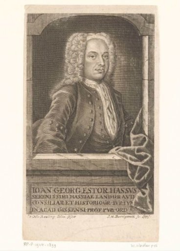 Portrait of Johann Georg Estor