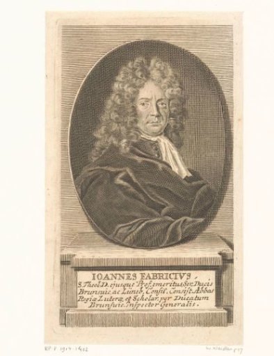 Portrait of Johann IV Fabricius