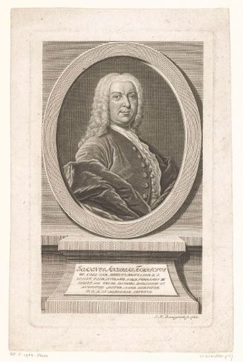 Portrait of Johann Andreas Fabricius