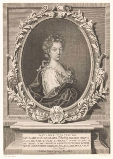 Portrait of Margaretha Barbara Flörcke