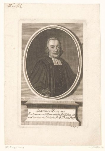 Portrait of Johann Frick