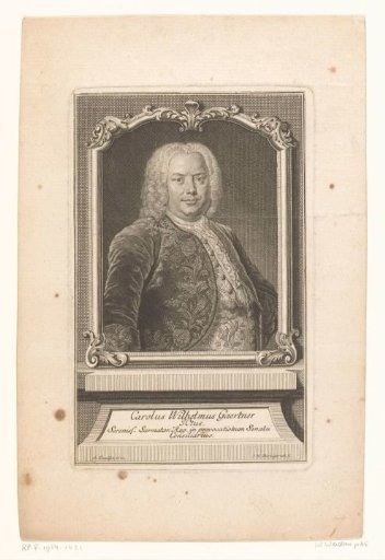 Portrait of Carl Wilhelm Gaertner