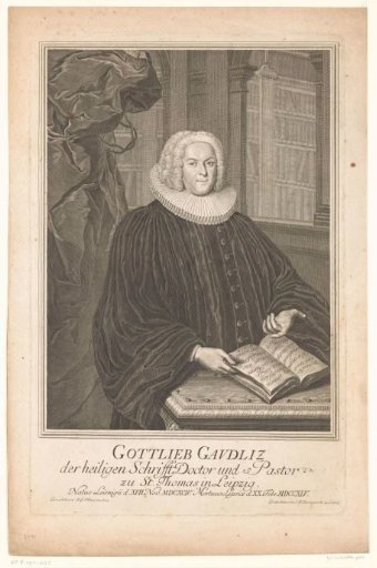 Portrait of Gottlieb Gaudlitz