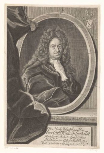 Portrait of Carl Friedrich Gerhold