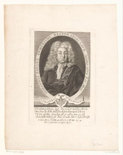 Portrait of Johann Paul Gumprecht