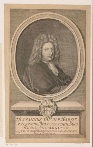 Portrait of Hermann von der Hardt