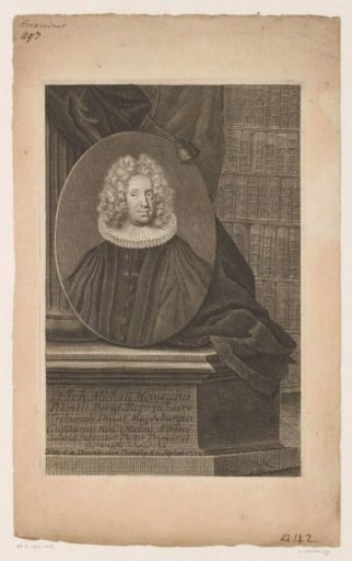 Portrait of Johann Michael Heineccius