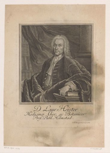 Portrait of Lorenz Heister