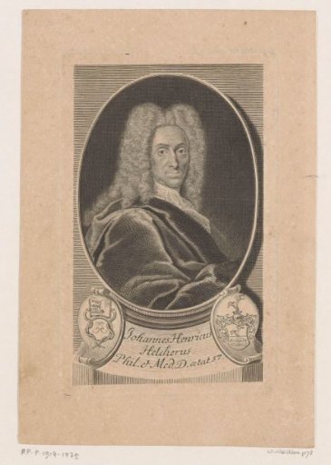 Portrait of Johann Heinrich Helcher