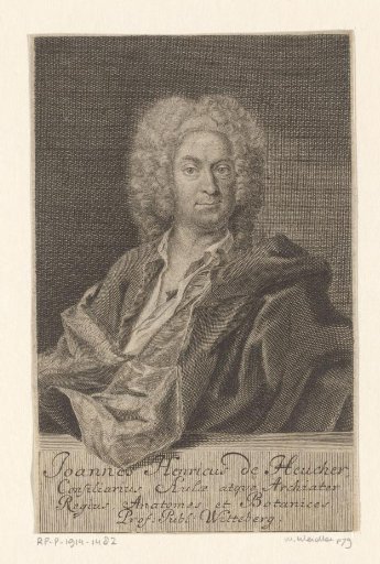 Portrait of Johann Heinrich von Heucher