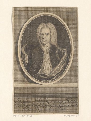 Portrait of Johann Wilhelm Hoffmann