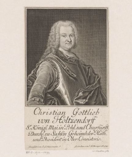 Portrait of Christian Gottlieb von Holtzendorff