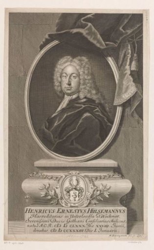 Portrait of Heinrich Ernst Hülsemann