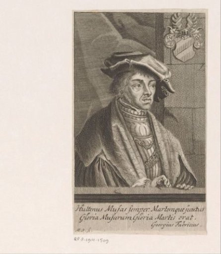 Portrait of Ulrich von Hutten