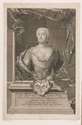 Portrait of Johanna Sophia Friederika von Kalitsch