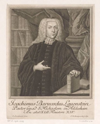 Portrait of Joachim Barward Lauenstein