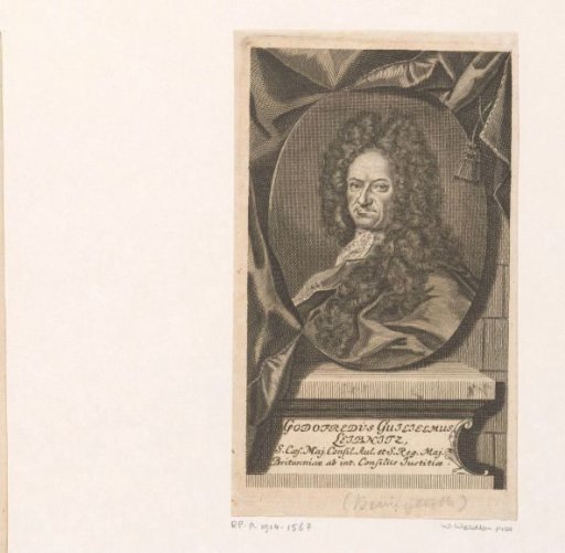 Portrait of Gottfried Wilhelm Leibniz