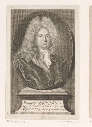 Portrait of Magnus Gottfried Lichtwer