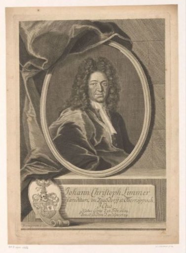 Portrait of Johann Christoph Limmer