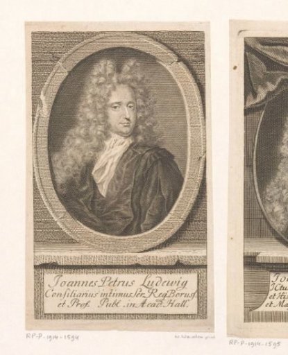 Portrait of Johann Peter von Ludewig