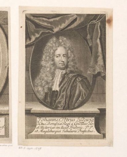 Portrait of Johann Peter von Ludewig
