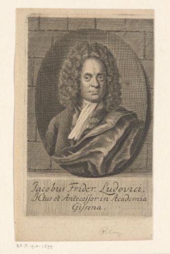 Portrait of Jacob Friedrich Ludovici