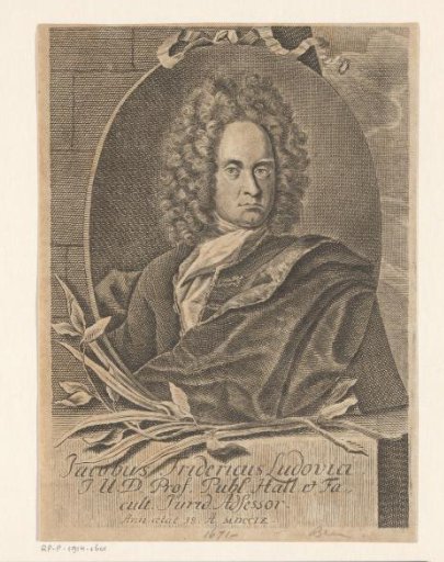 Portrait of Jacob Friedrich Ludovici