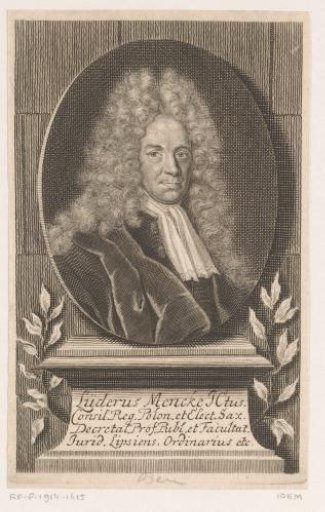 Portrait of Lüder Mencke