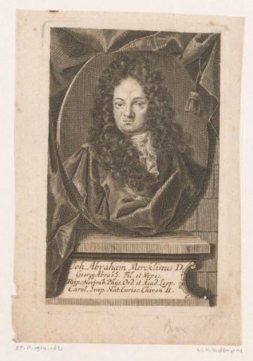 Portrait of Johann Abraham Mercklin