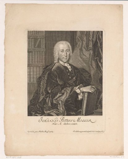 Portrait of Johann Peter Miller