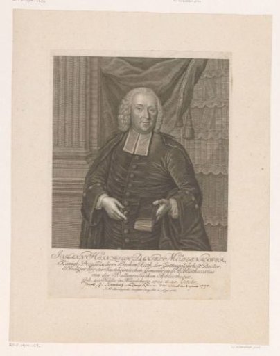 Portrait of Johann Heinrich Daniel Moldenhawer
