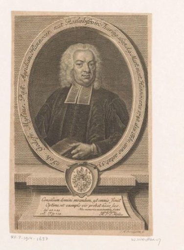 Portrait of Johann Gottfried Mylius