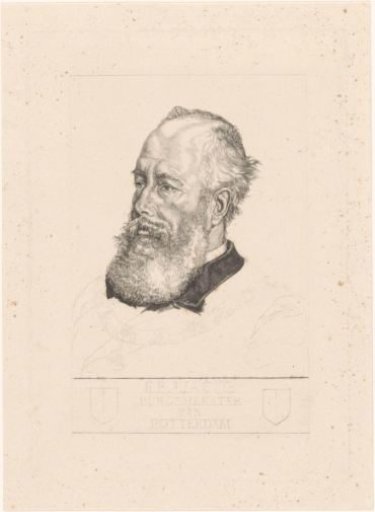 Portrait of Frederik Bernard s'Jacob