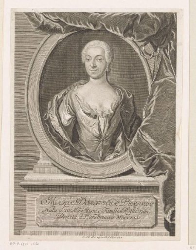 Portrait of Maria Dorothea Pertsch