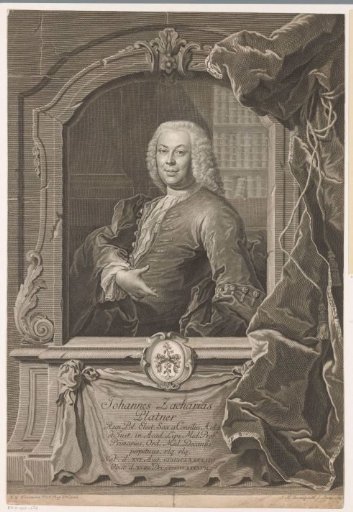 Portrait of Johann Zacharias Platner