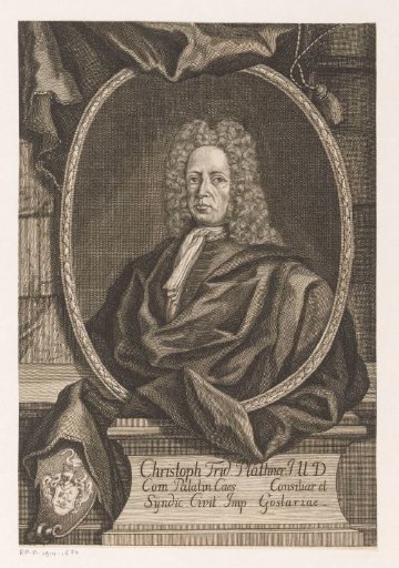 Portrait of Christoph Friedrich Plathner