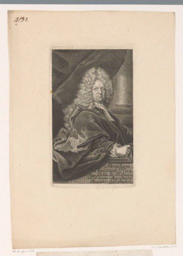 Portrait of Abraham Christoph Platz