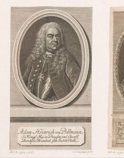 Portrait of Adam Heinrich von Pollmann