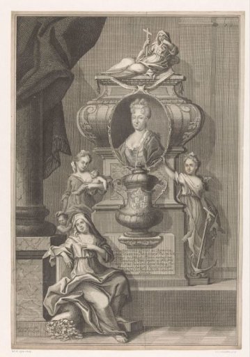 Portrait of Johanna Dorothea, Countess Reuß-Schleiz