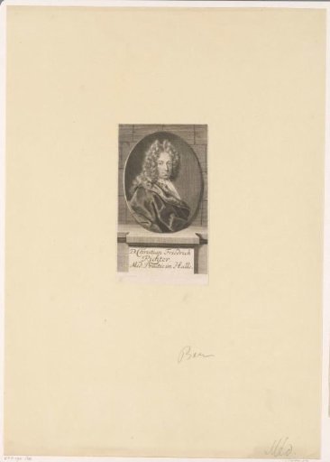Portrait of Christian Friedrich Richter