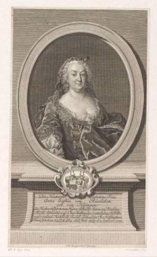 Portrait of Anna Sophia von Rüxleben