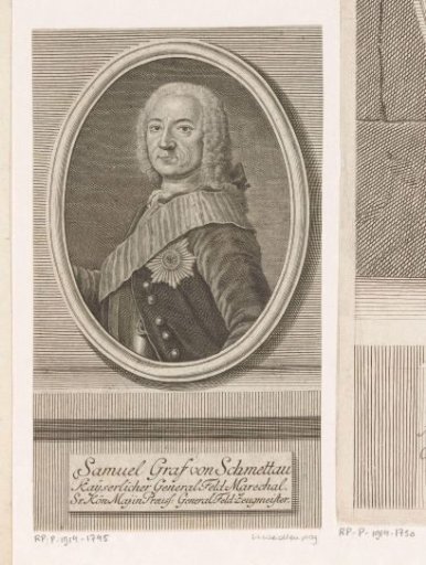 Portrait of Samuel von Schmettau