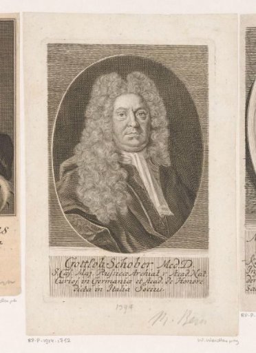 Portrait of Gottlob Schober
