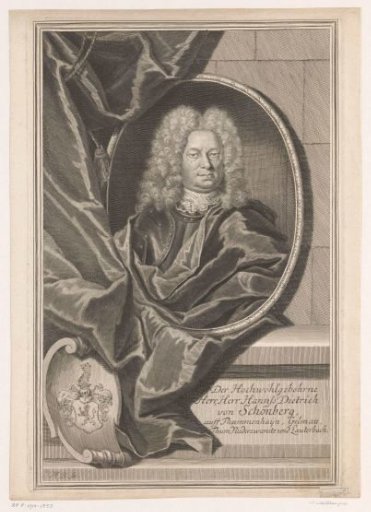 Portrait of Hans Dietrich von Schönberg