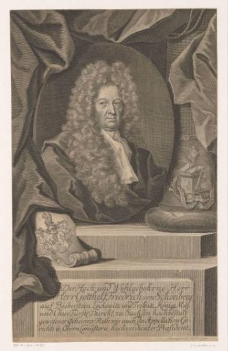 Portrait of Gotthelf Friedrich von Schönberg