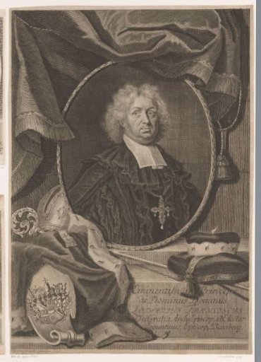 Portrait of Lothar Franz, Imperial Count von Schönberg, Elector and Archbishop of Mainz
