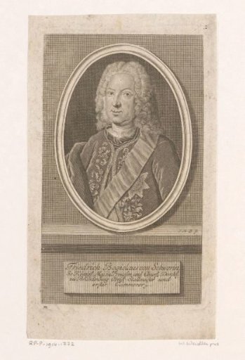 Portrait of Friedrich Bogislav, Count von Schwerin