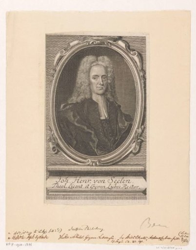 Portrait of Johann Heinrich von Seelen
