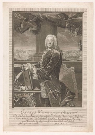 Portrait of Georg Friedrich Smith